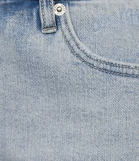 Dear John Julian Denim Straight Leg Cut Off Hem Shorts