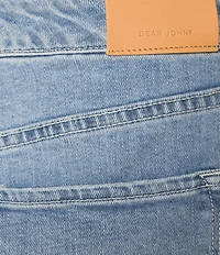 Dear John Julian Stretch Denim Frayed Hem Shorts