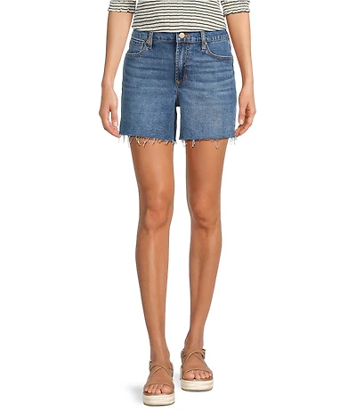 Dear John Julian Stretch Denim High Rise Shorts