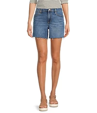 Dear John Julian Stretch Denim High Rise Shorts