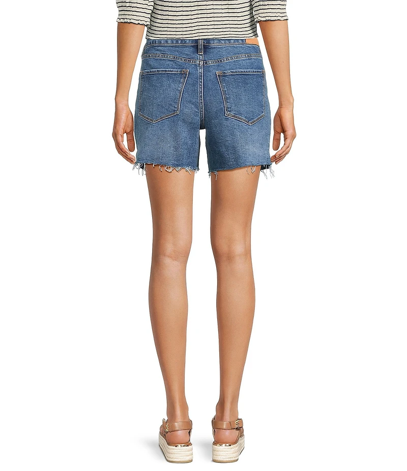 Dear John Julian Stretch Denim High Rise Shorts