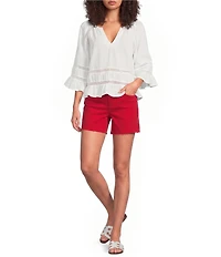 Dear John Julian Twill Mid Rise Shorts
