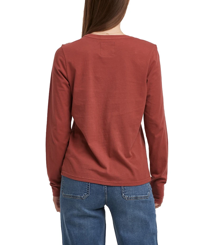 Dear John Kathy Crew Neck Long Sleeve T-Shirt