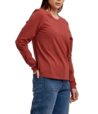 Dear John Kathy Crew Neck Long Sleeve T-Shirt