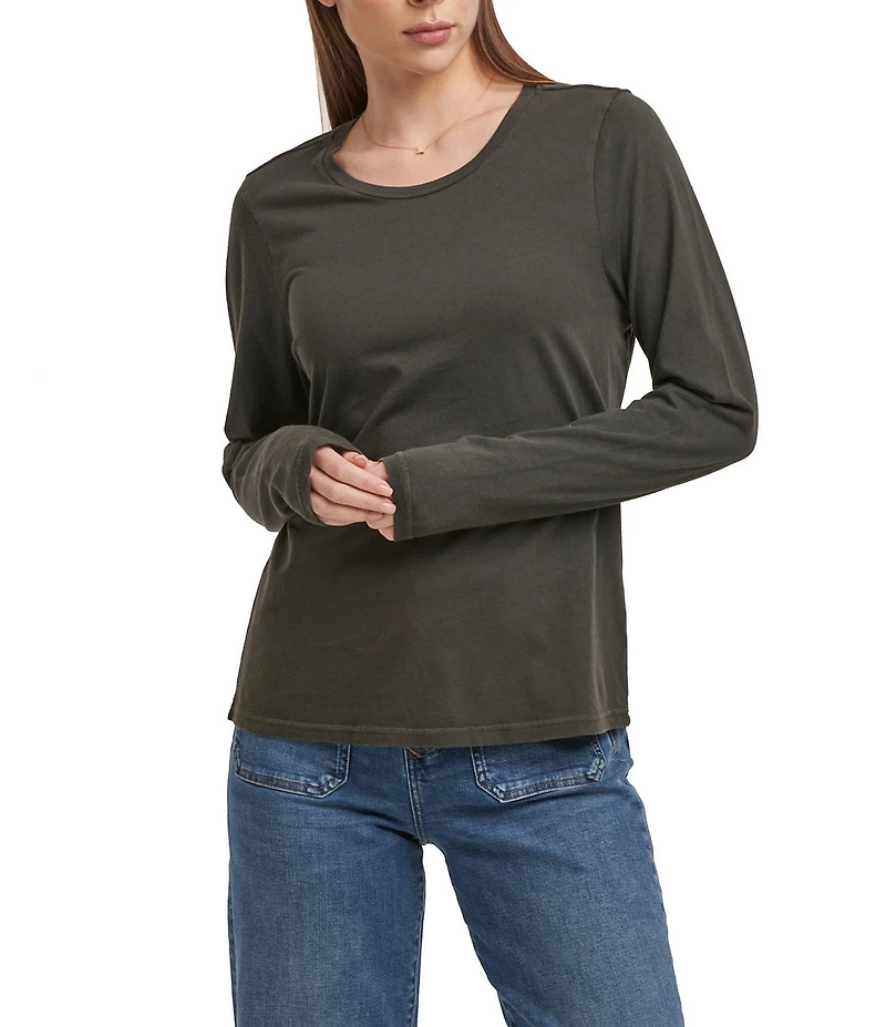 Dear John Kathy Crew Neck Long Sleeve T-Shirt