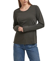Dear John Kathy Crew Neck Long Sleeve T-Shirt
