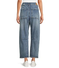 Dear John Lasso High-Rise Cropped Loose Barrel Jeans
