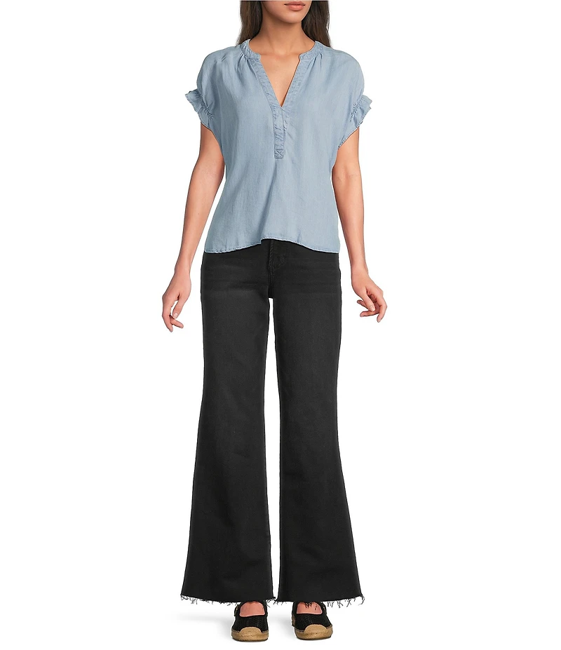 Dear John Micah High Rise Wide Leg Jeans