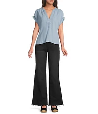 Dear John Micah High Rise Wide Leg Jeans