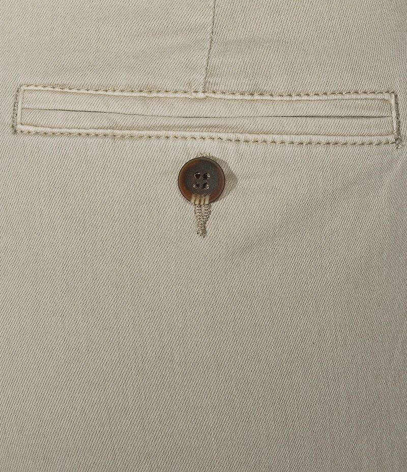 Dear John North Hampton Twill Mid Rise Cuffed Hem Shorts
