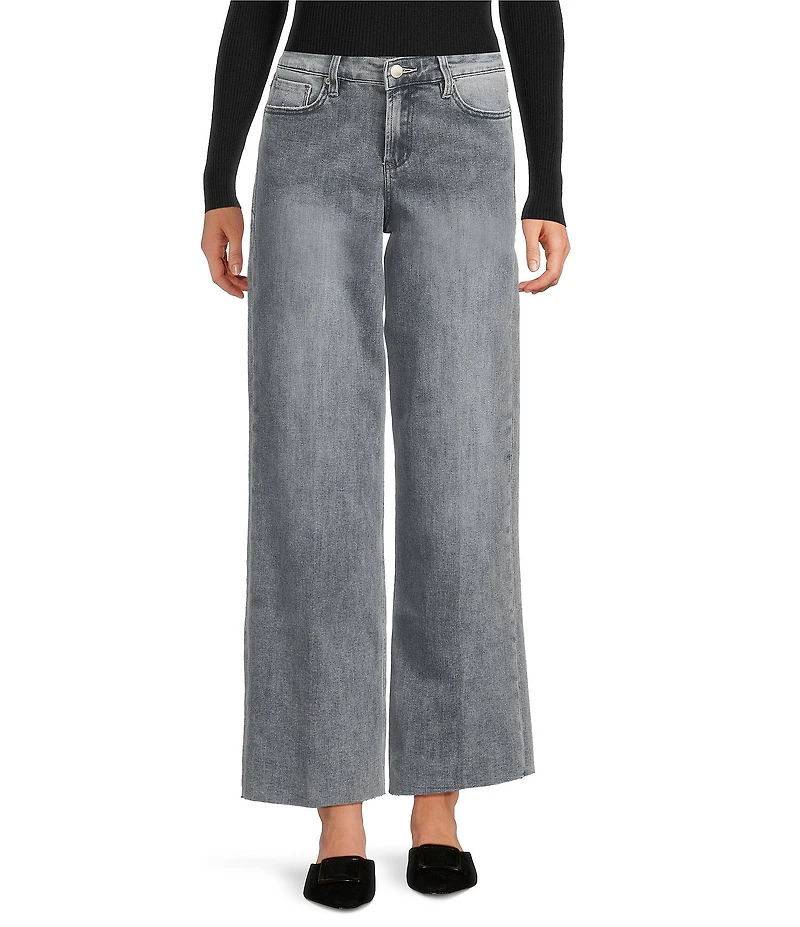 Dear John Taylor Stretch Denim Mid Rise Ankle Length Straight Leg Jeans