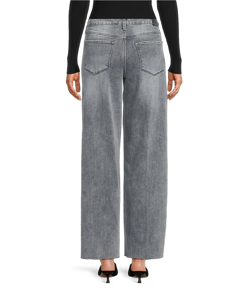 Dear John Taylor Stretch Denim Mid Rise Ankle Length Straight Leg Jeans