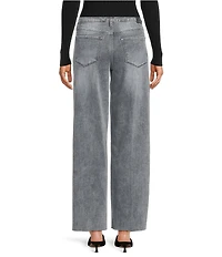 Dear John Taylor Stretch Denim Mid Rise Ankle Length Straight Leg Jeans