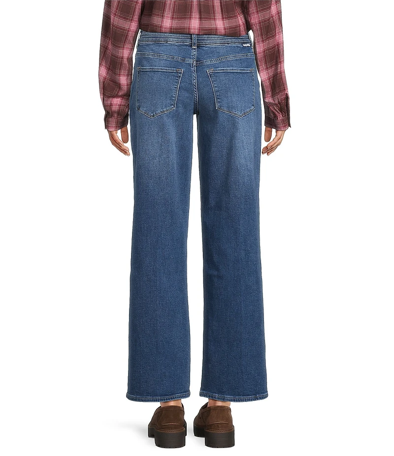 Dear John Taylor Stretch Denim Mid Rise Ankle Length Straight Leg Jeans