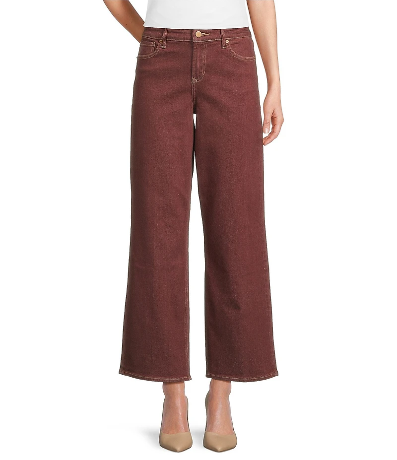 Dear John Taylor Stretch Denim Straight Leg Ankle Length Jeans