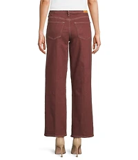 Dear John Taylor Stretch Denim Straight Leg Ankle Length Jeans