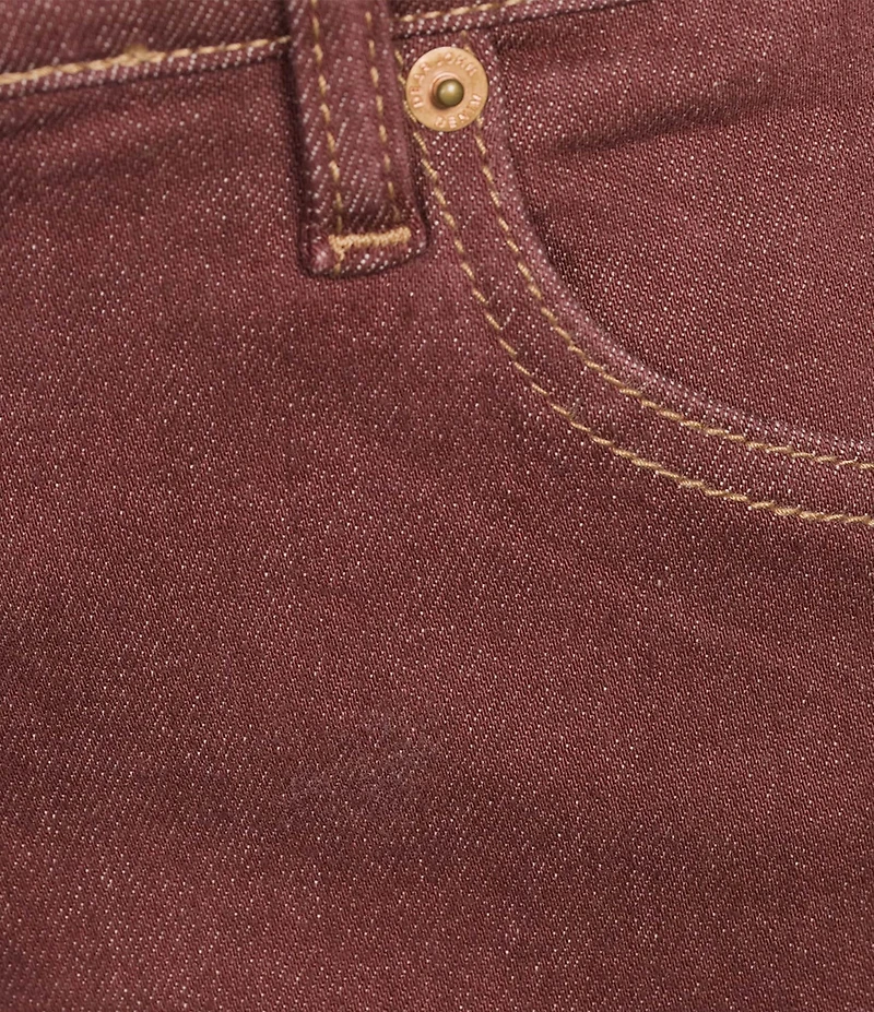Dear John Taylor Stretch Denim Straight Leg Ankle Length Jeans