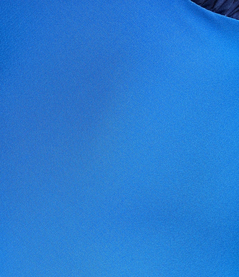 Dear Moon Ombre Satin V-Neck Slip Dress