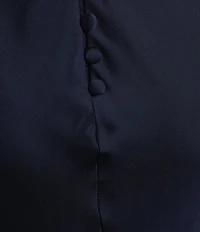 Dear Moon Satin Halter Neck Open Back Maxi Dress