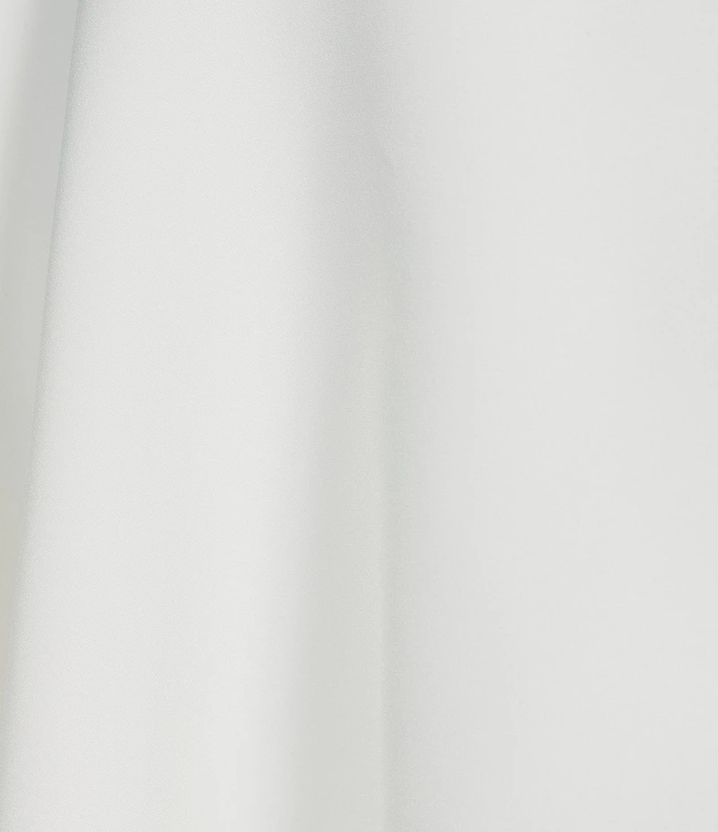 Dear Moon Scuba Square Neck Corseted Fit And Flare Bow Back Dress