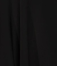 Dear Moon Scuba Square Neck Corseted Fit And Flare Bow Back Dress