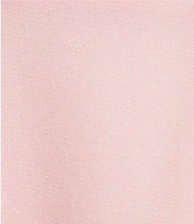 Dear Moon Sherri Shine Double Ruffle Tie Back Dress