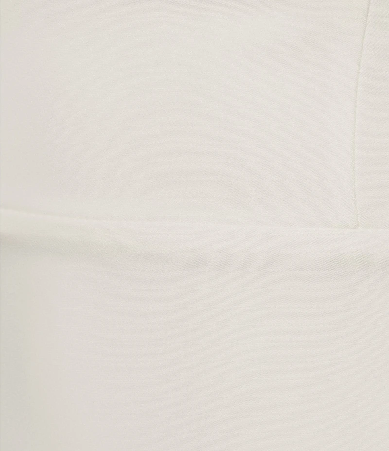 Dear Moon Sleeveless Bow Shoulder Strap Fit-And-Flare Dress