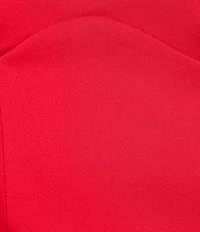 Dear Moon Square Neck Fit-And-Flare Dress