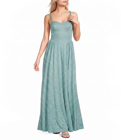 Dear Moon Sweetheart Neck Tie Back Dress