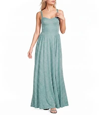Dear Moon Sweetheart Neck Tie Back Dress