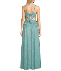 Dear Moon Sweetheart Neck Tie Back Dress