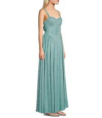 Dear Moon Sweetheart Neck Tie Back Dress