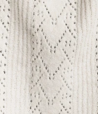 Dee Elly Cable Crew Long Sleeve Sweater