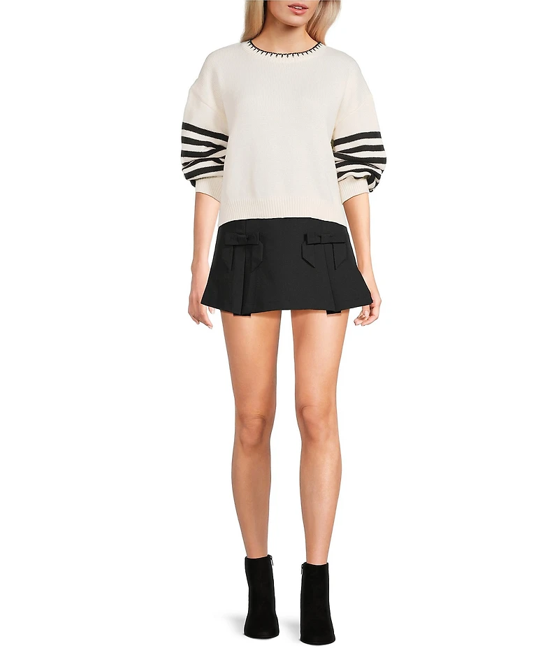 Dee Elly Mini Bow Skirt