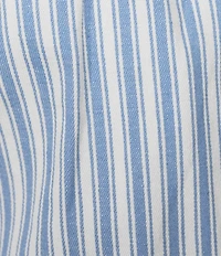 Dee Elly Poplin Stripe Coordinating Micro Shorts
