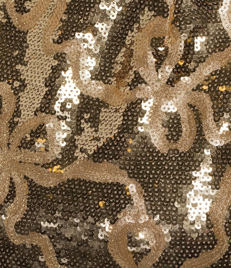 Dee Elly Sequin Bow Mini Coordinating Skirt