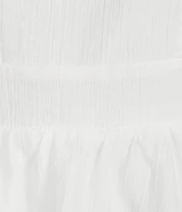 Dee Elly Square Neck Flutter Sleeve Romper