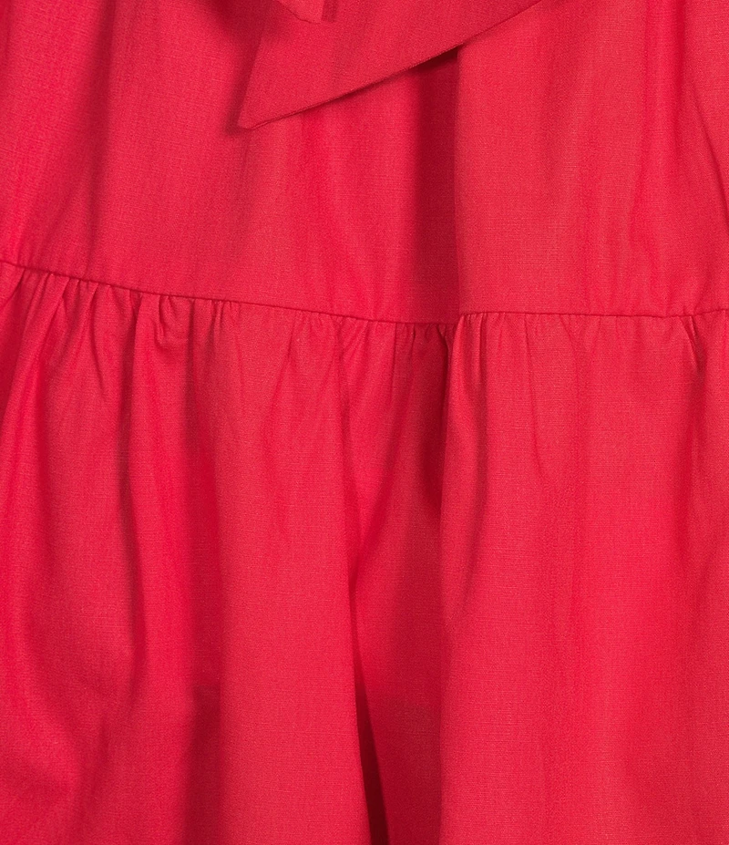Dee Elly Square Neck Sleeveless Mini Dress