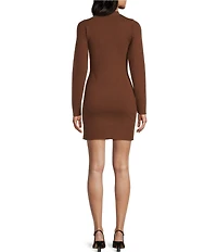 Dee Elly Sweater Long Sleeve Mini Dress