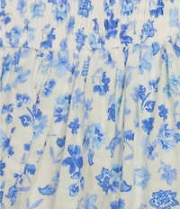 Dee Elly Tiered Ditsy Floral Coordinating Mini Skirt