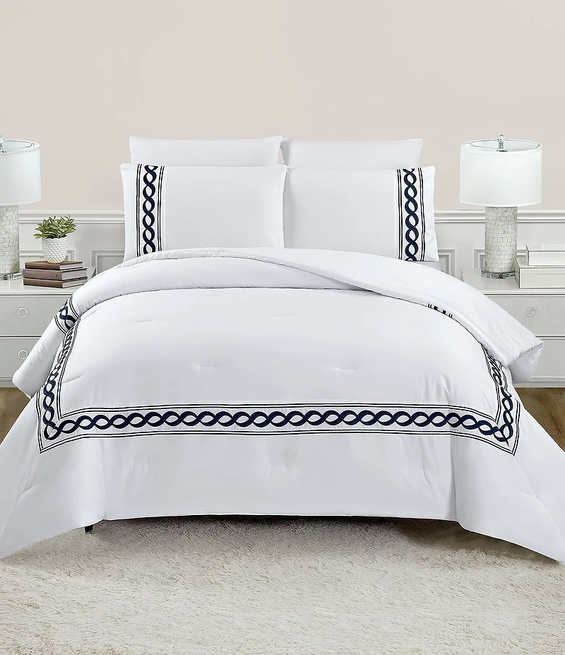 Dee Ocleppo Cable Border Comforter Mini Set