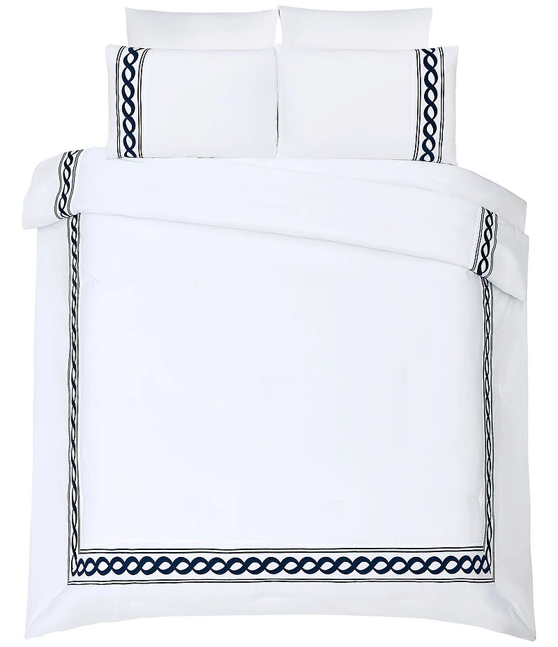 Dee Ocleppo Cable Border Comforter Mini Set