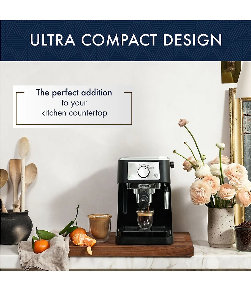 DeLonghi Stilosa 15 Bar Pump Manual Espresso Machine