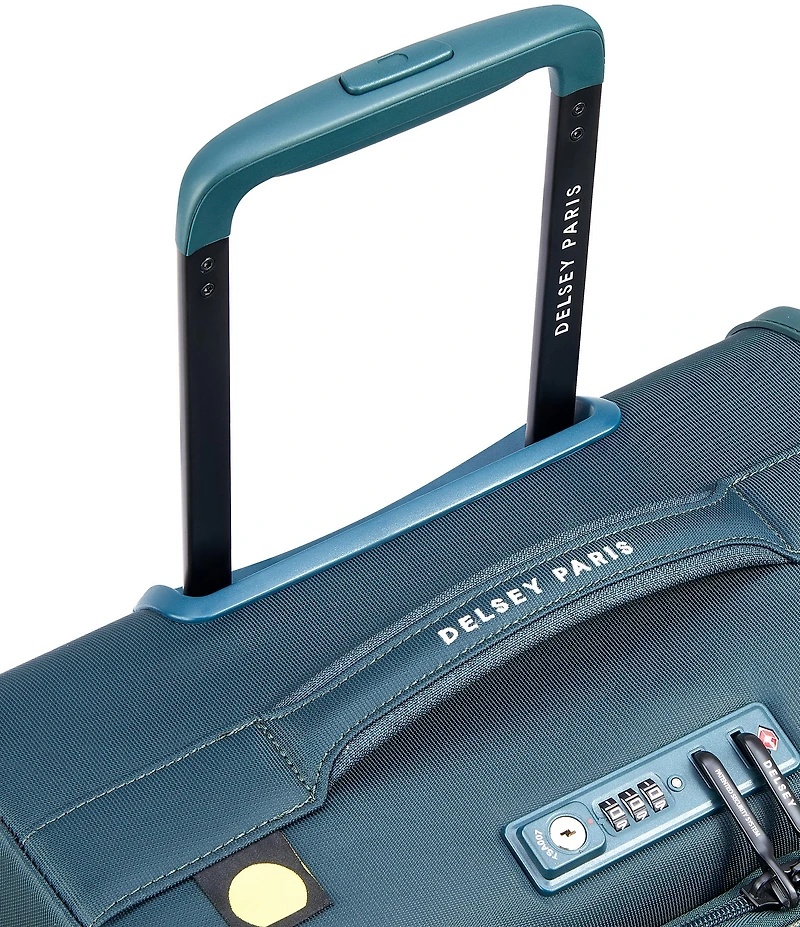 Delsey Paris Brochant 3.0 Expandable 21#double; Upright Carry-On Spinner Suitcase