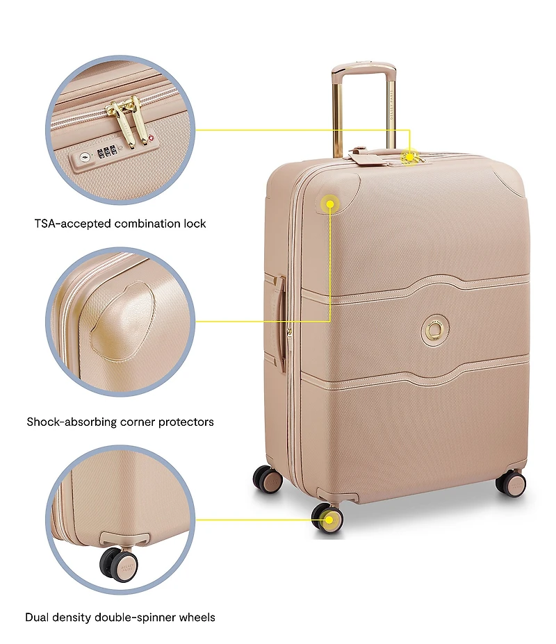 Delsey Paris Chatelet Air 2.0 28#double; Upright Spinner Suitcase
