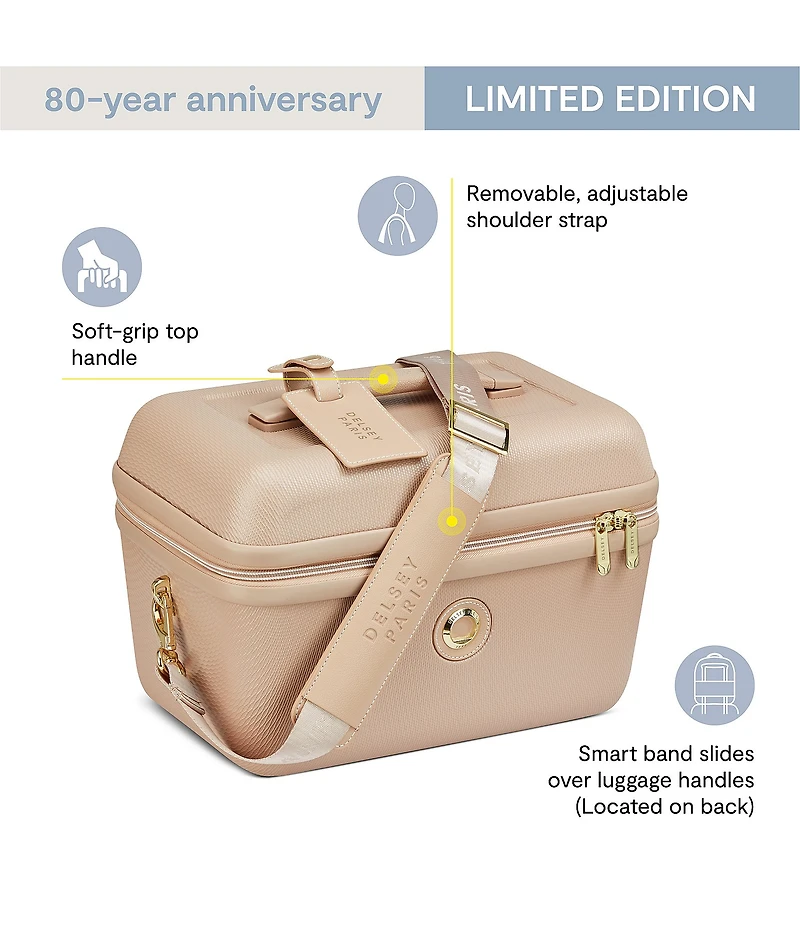 Delsey Paris Chatelet Air 2.0 Beauty Cosmetic Case