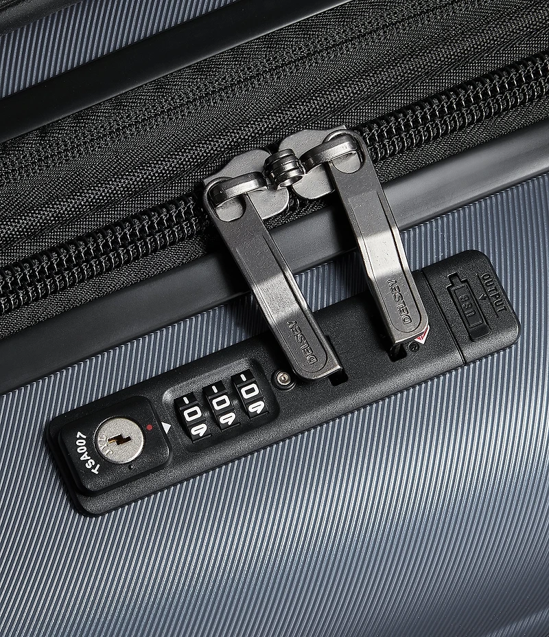 Delsey Paris Cruise 3.0 Expandable 20#double; Carry-On Spinner Suitcase