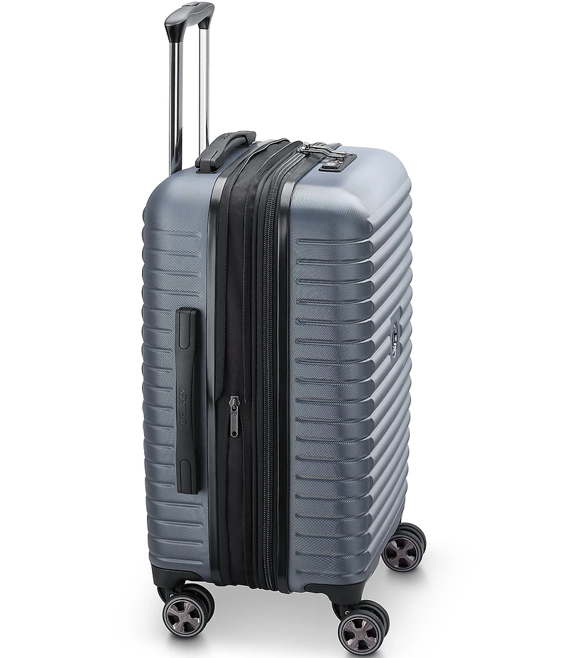 Delsey Paris Cruise 3.0 Expandable 20#double; Carry-On Spinner Suitcase