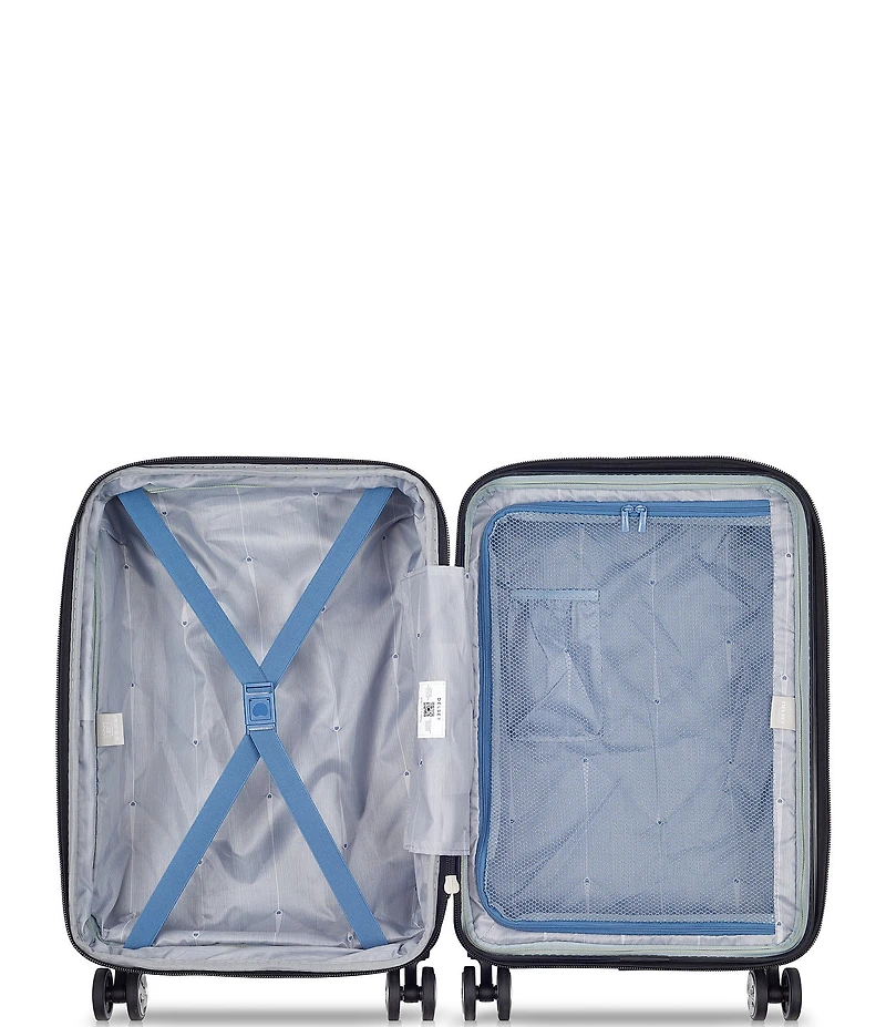 Delsey Paris Cruise 3.0 Expandable 20#double; Carry-On Spinner Suitcase
