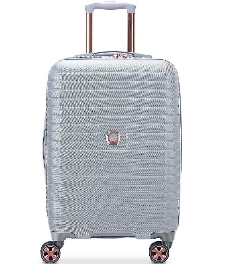 Delsey Paris Cruise 3.0 Expandable 20#double; Carry-On Spinner Suitcase